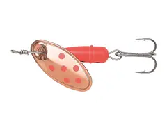 Kinetic Bug 9g Fluo Red/Copper Langtkastende og lettfisket spinner