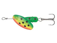 Kinetic Bug 6g Green/Yellow/Orange Langtkastende og lettfisket spinner