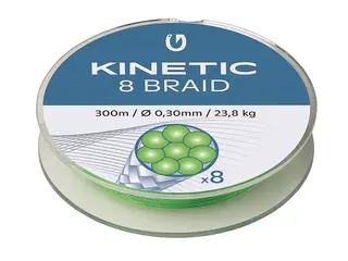 Kinetic 8 Braid Fluo Green