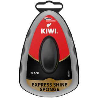 Kiwi Express pussesvamp Sort, 50ml