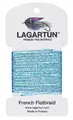 Lagartun Flatbraid Fluo Blue 5mm bred