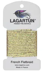 Lagartun Flatbraid Gold Holo 5mm bred