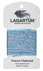 Lagartun Flatbraid Sky blue 5mm bred