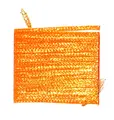 Lagartun Flatbraid Fluo Orange 5mm bred