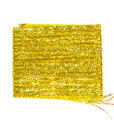 Lagartun Flatbraid Saffron Yellow 5mm bred
