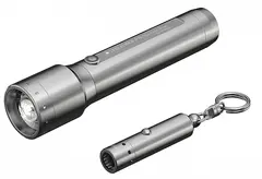 LED Lenser P7R Core & V8 Limited Edt. Stainless Steel 20års jubileumspakke