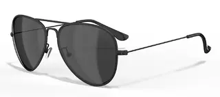 Leech ATW1 Black Polariserte solbriller med grå linse