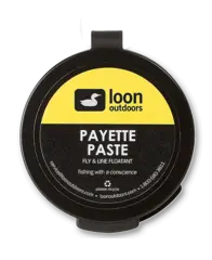 Loon Payette paste & fly line floatant Pastaen er fast i formen og lett å forme