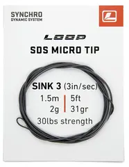 Loop Synchro Micro 5" Tippet, Sink 3 30lbs styrke