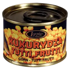 Lorpio Corn Flavoured 70g Tutti Frutti Aromatisk attraktor