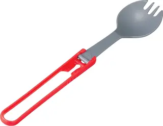 MSR Folding Spork - Red Skje og gaffel i ett