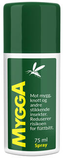 Mygga Spray 75ml Mot mygg, knott og flåttbitt - 9,5% Deet