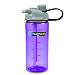 Nalgene Multidrink Sustain Purple 0,6 L Allsidig drikkeflaske med to drikkemåter