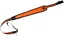 Neverlost Riflerem Signal Orange Enkel, polstret våpenreim i nylon
