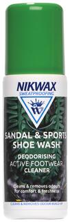 Nikwax Sandal & Sport Shoe Wash 125ml Pleie for glatt og vokset lær.