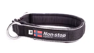 Non-Stop Dogwear Polar Halsbånd u/klips Komfortabelt halsbånd m/ refleksstriper