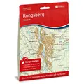 Nordeca Norges-serien Kongsberg Turkart i Norge-serien med 1:50.000