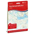 Nordeca Norges-serien Hardangerjøkulen Turkart i Norge-serien med 1:50.000
