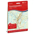 Nordeca Norges-serien Guovdageaidnu Turkart i Norge-serien med 1:50.000
