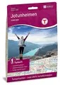 Nordeca Turkart DNT Jotunheimen 1:100.000 med DNT turinformasjon