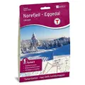 Nordeca Turkart DNT Norefjell-Eggedal 1:50.000 med DNT turinformasjon