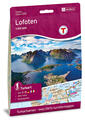 Nordeca Turkart Lofoten 1:100000 med DNT turinformasjon