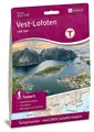 Nordeca Turkart DNT Vest-Lofoten 1:50.000 med DNT turinformasjon