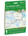 Nordeca Turkart Hardangervidda 1:50.000 dekker 3000km²