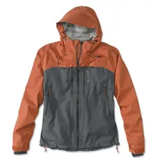 Orvis Ultralight Wading Jacket 2XL Orange/Ash - Ultralett jakke