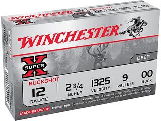 Winchester 12/70 Double-X buckshot 5-pack - 9hagl