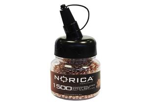 Norica BB Copper Coated Luftkuler 4,5mm 1500stk/boks, Vekt 0,34g/5,24gr