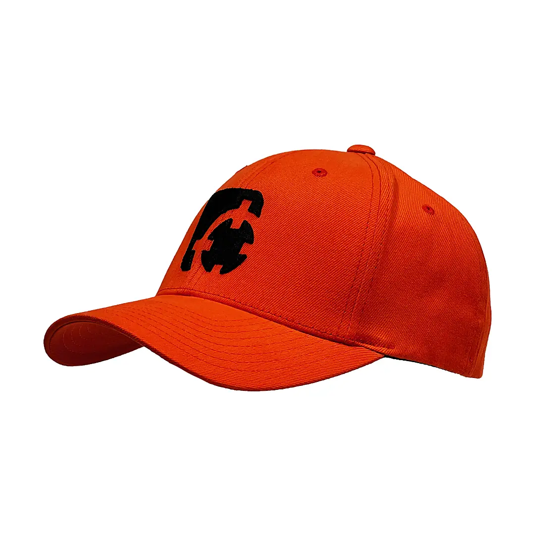 Skitt Jakt Flexfit Caps Orange L/XL Med Skitt Jakt logo i front