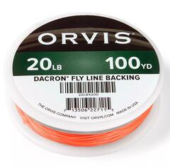 Orvis Dacron Backing 20lbs 100yds Svært slitesterk og lett synlig