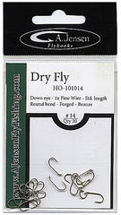 A.Jensen Dry Fly #20 20stk - Tørrfluekrok