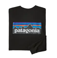 Patagonia Long-Sleeved P-6 Responsibili Black M