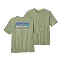 Patagonia M P-6 Mission Organic Green XL T-skjorte laget av organisk bomull