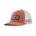 Patagonia P-6 Logo LoPro Trucker Hat Quartz Coral, klassisk cap