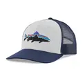 Patagonia Fitz Roy Trout Trucker Hat White w/New Navy