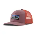 Patagonia P-6 Logo Trucker Hat Pink, klassisk cap