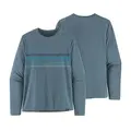 Patagonia M L/S Capilene Plume/Grey S Cool Daily Graphic Shirt