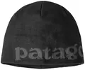 Patagonia Beanie Hat Logo Belwe Black One Size lue for all utendørs aktivitet