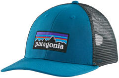 Patagonia P-6 Logo LoPro Trucker Hat Steller Blue