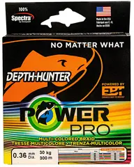 PowerPro Depth Hunter 300m / 0,23mm Flerfarget line