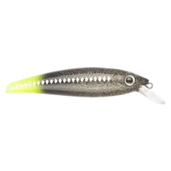 Prey Salmon Target UV Yellow Tail 8,5cm Wobbler som flyter og kaster langt