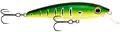 Prey Salmon Target Green Tiger 6cm Wobbler som flyter og kaster langt