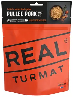 Real Turmat Pulled pork med ris Inspirert av det amerikanske kjøkken