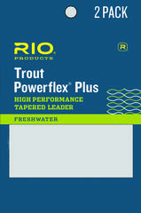 Rio Powerflex Plus Leader 9' 0,20mm 2pk 3X