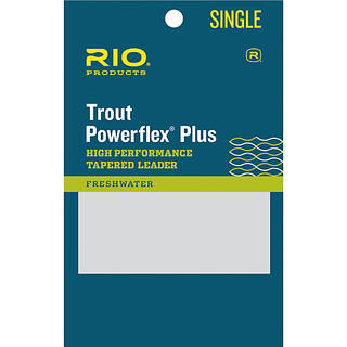 Rio Powerflex Plus Leader 9' - Ferdigtapert, 1 stk