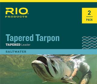 Rio Tarpon Tapered Leader 12ft. Fluorocarbon - 2 pk.