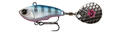 Savage Gear Fat tail Spin 8cm,24 g Blue Silver